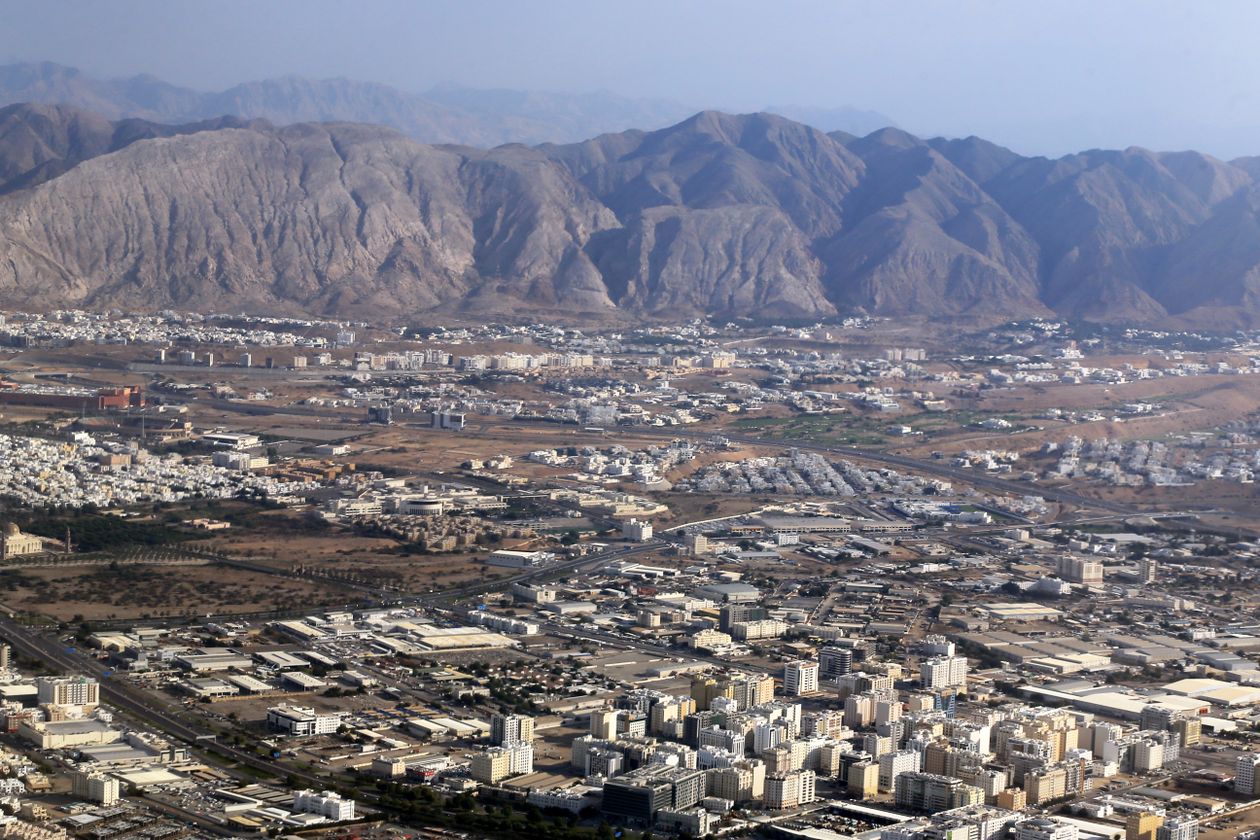 إطلالة جوية على مدينة مسقط عاصمة سلطنة عُمان